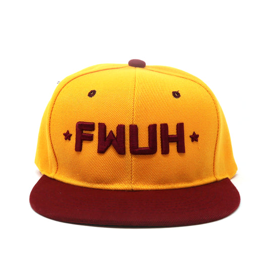 FWUH Word Logo Baseball Cap Gold